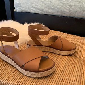 Michael Kors Abbott leather espadrille